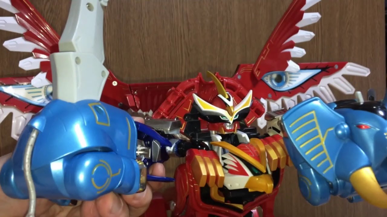 百獣戦隊ガオレンジャー Quest44　ラセツVSガオレンジャー最終決戦！ガオケンタウロスで決めろ究極剣技！劇中シーンを再現！前田動画 Power Rangers WildForce