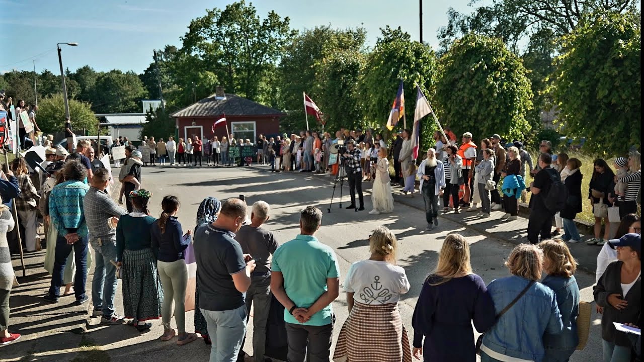 ❗️Pretestība pret vēja fermu būvniecību ir saasinājusies! Pāvilosta 30.06.2025.