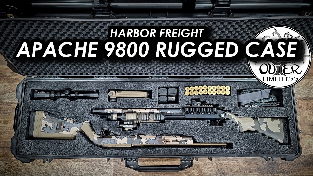Apache 9800 Rifle Case Build: Harbor Freight...SUPER NICE...Great Value!!!