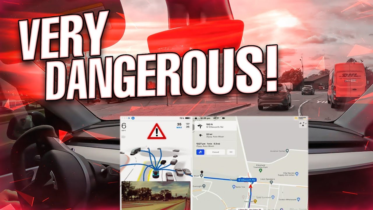 Can Tesla FSD Beta Handle This DANGEROUS Roundabout?