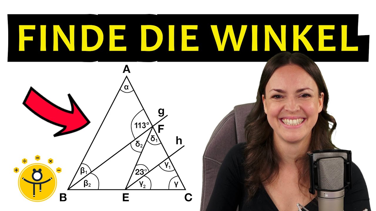 Berechne ALLE Winkel! &ndash; Winkel in Figuren finden