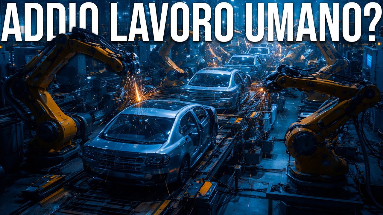 La prima fabbrica SENZA esseri umani in INDIA (Come cambierà il lavoro) 🇮🇳🤖