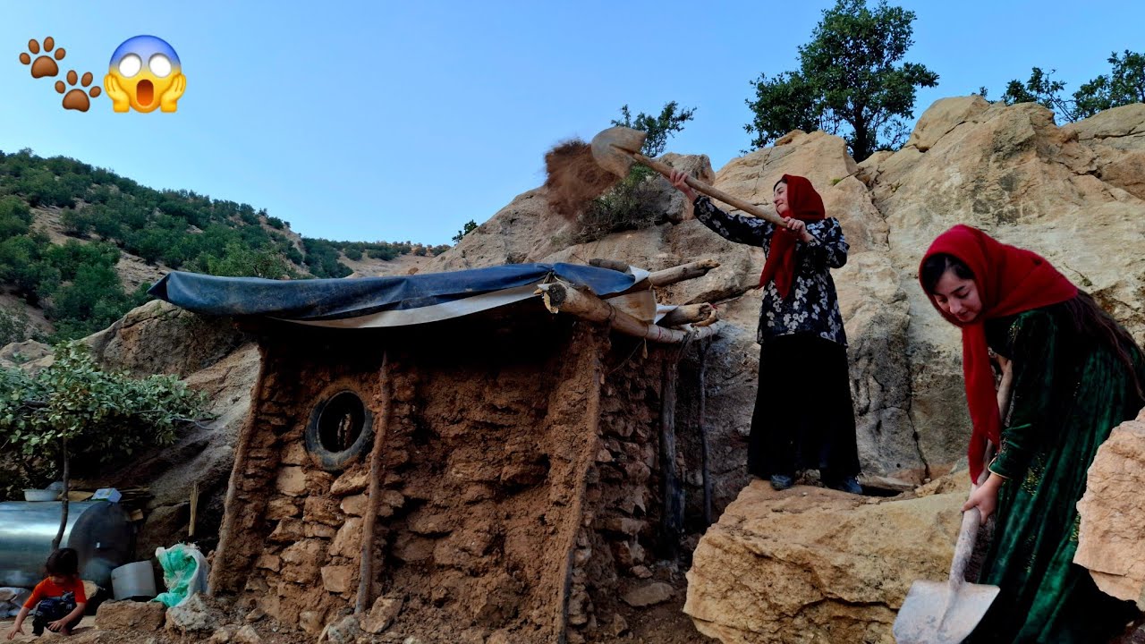 Homeless Mother Reinforced Her Mountain Cabin Roof to Stop Wild Animal Attacks