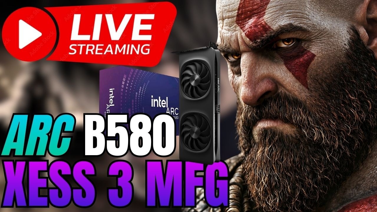 4X mais FPS na ARC B580 ???