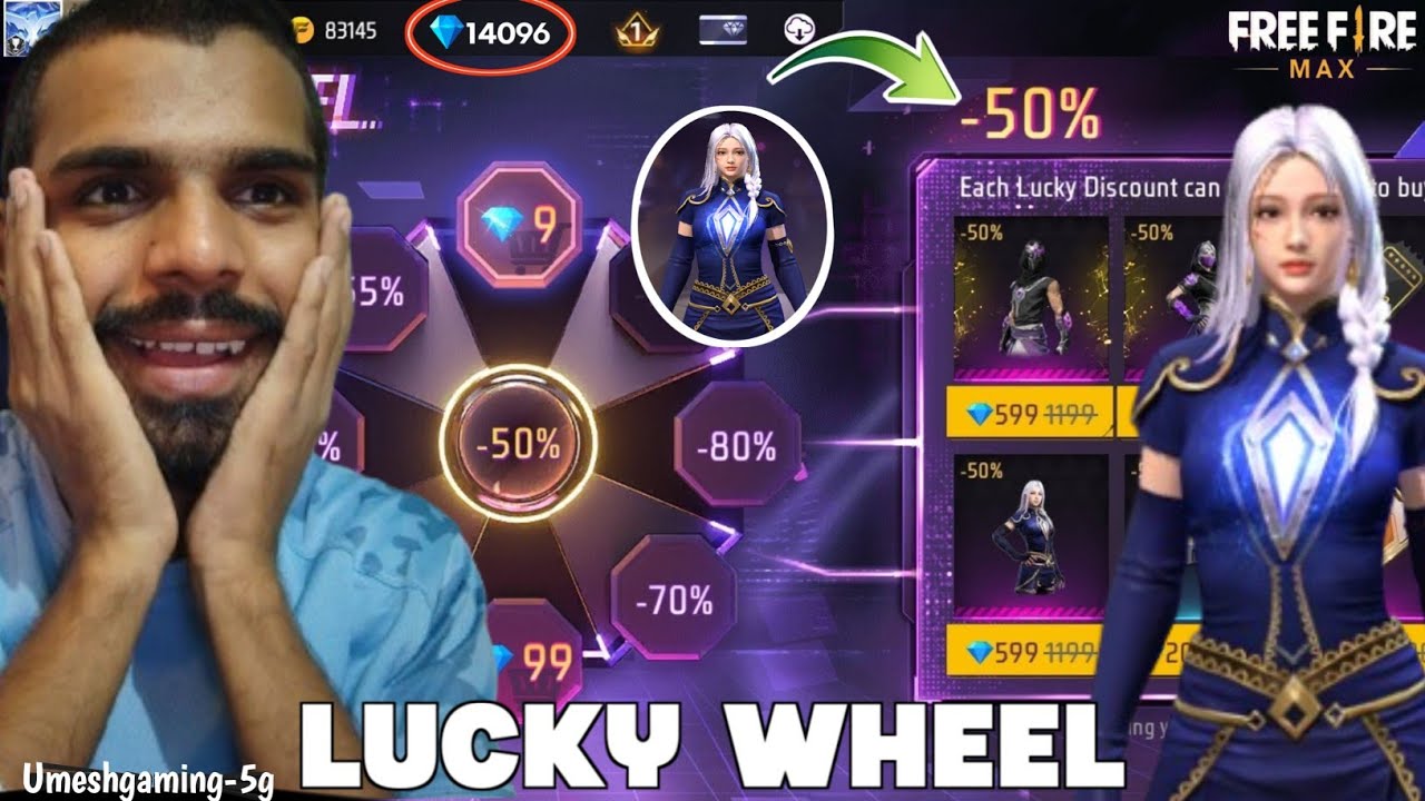 NEW LUCKY WHEEL EVENT 9 DIAMOND 💎 OF GAMEPLAY Lucky wheel 😱 FREE FIRE EVENT 