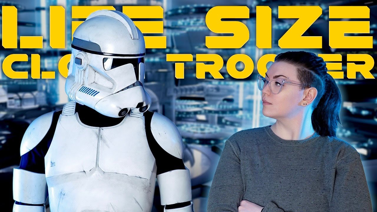 3D Printing a Life Size Clone Trooper