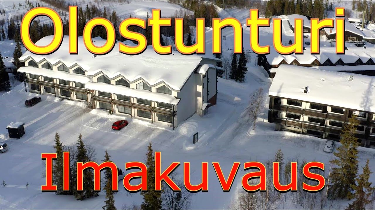 Finnish Lapland- Muonio Olos Olostunturi laskettelurinteet
