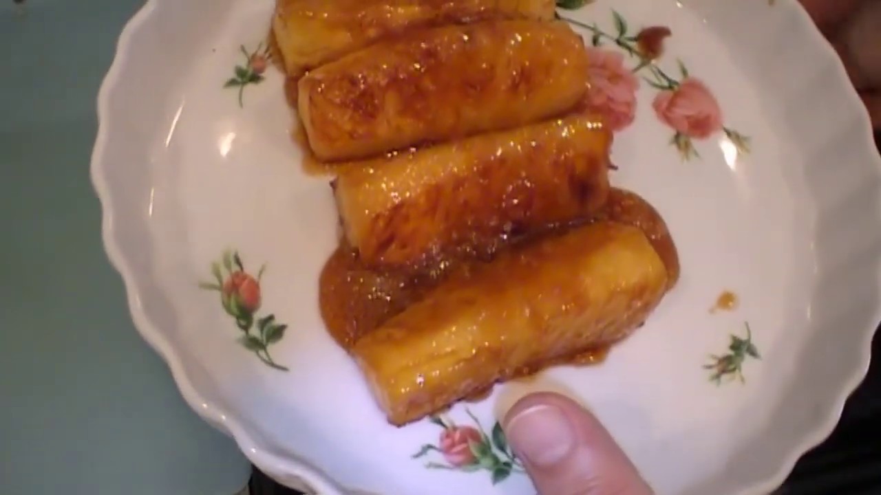 POSTRE -  PIÑA CARAMELIZADA - 2019