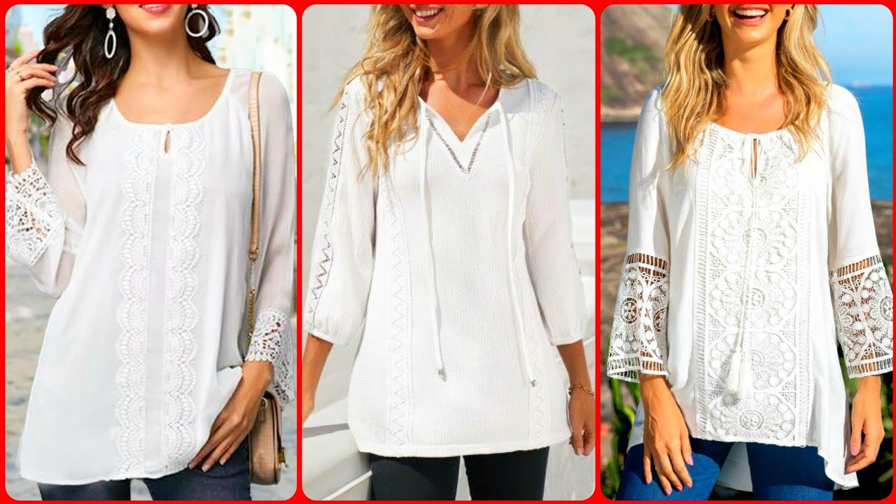 BLUSAS DE MODA 2023👚 MODA PARA MUJER 2023 #blusas