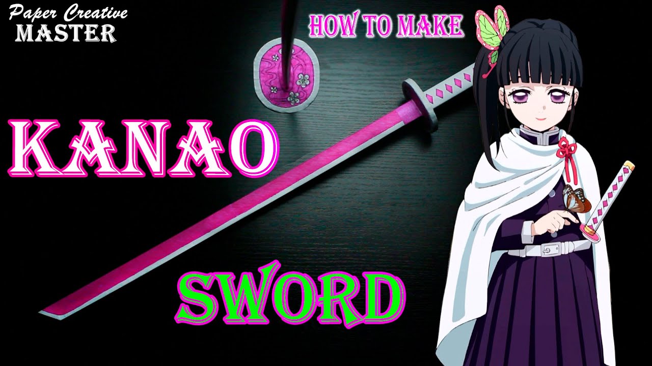 How to Make a Demon Slayer Kanao Tsuyuri Sword ❘ Nichirin Blade ❘ Kimetsu no Yaiba