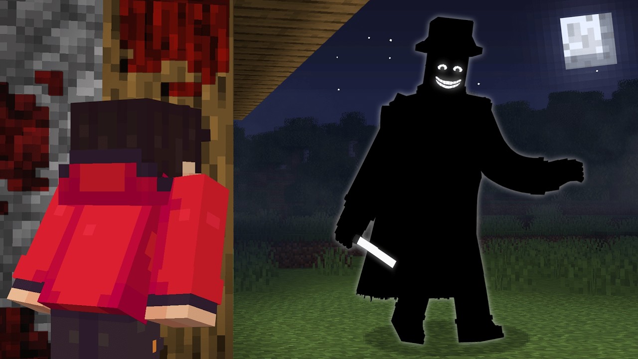 I Survived MAN FROM THE SHADOW in Minecraft..