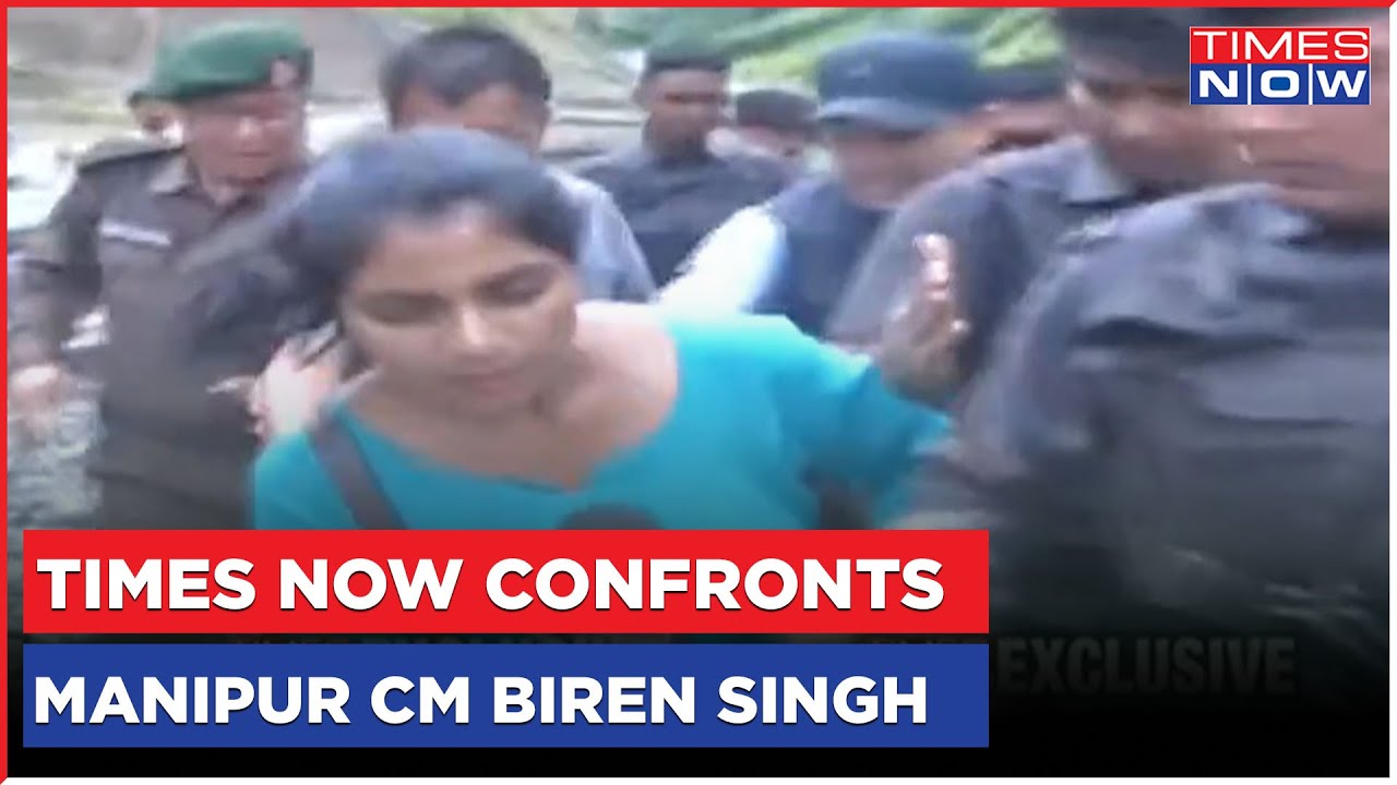 Times Now Confronts Manipur CM N Biren Singh; 18 Questions, No Answer? | Watch Here!