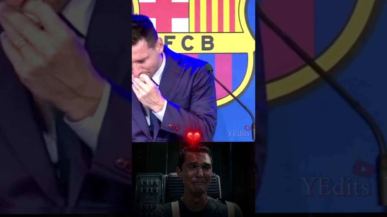 The hardest feeling for Barcelona fans 😓😥#messi #barcelona