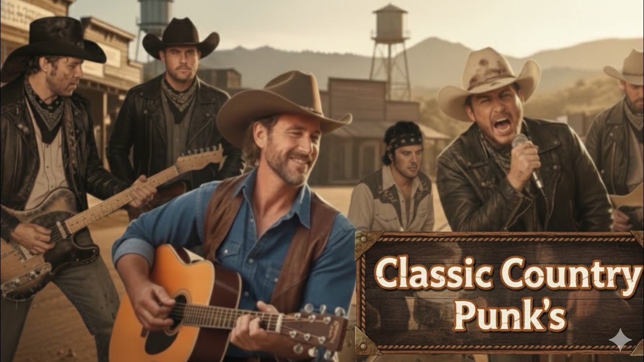 Classic Country Punk's Music - Country Road Songs western Music