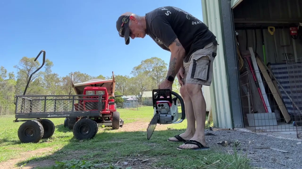 I bought a Temu chainsaw Pt 1