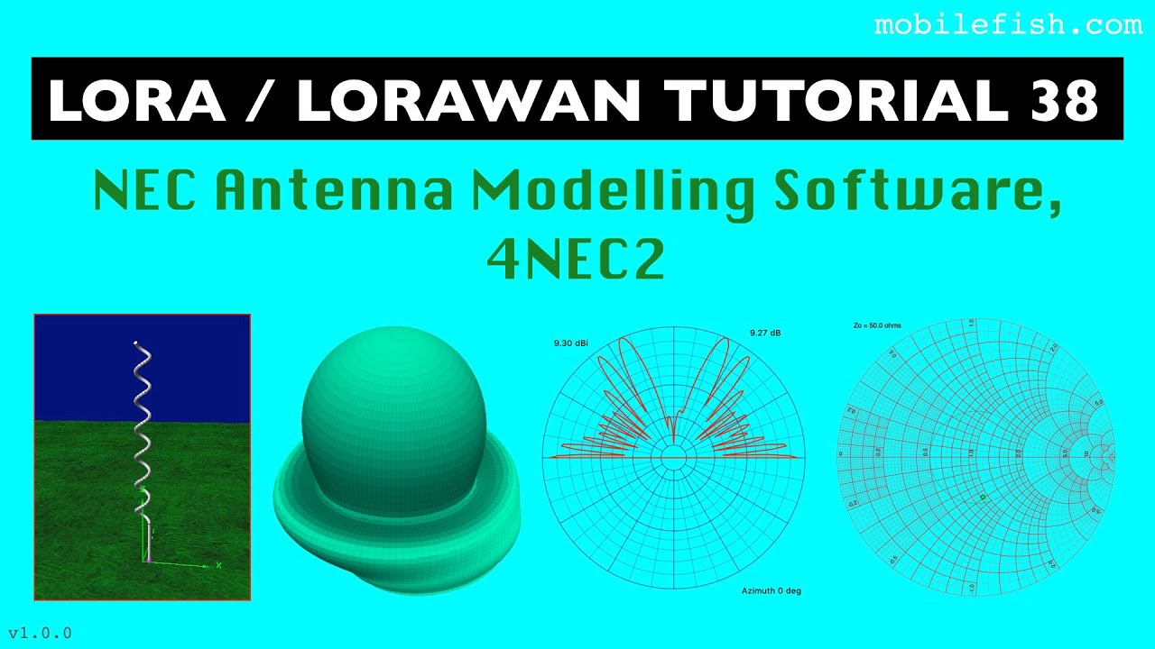 Учебник LoRa/LoRaWAN 38: Программное обеспечение для моделирования антенн NEC, 4NEC2