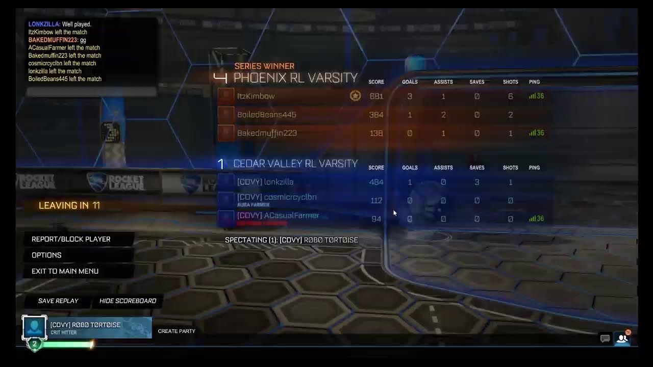 Cedar Valley RL VS. Farmington