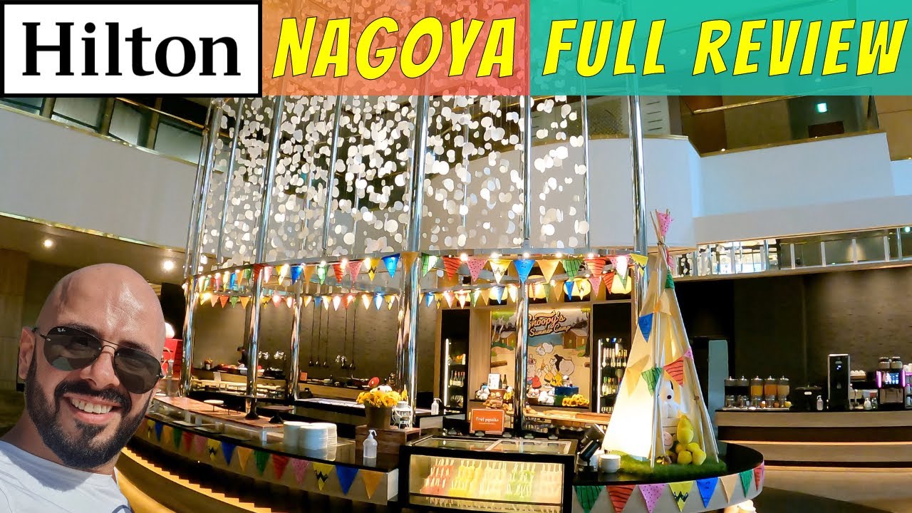 Hilton Nagoya Hotel Review: Room, Breakfast, Lounge, Gym, Pool, Rooftop Tennis Court and Surrounding