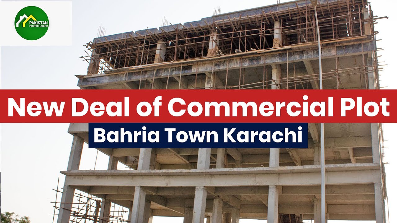 New deal of commercial plot in Bahria Town Karachi