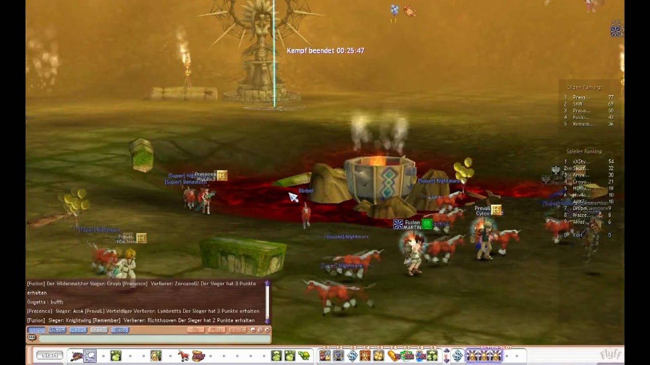 Flyff Guild Siege Burudeng 02.01.2010 Part 1