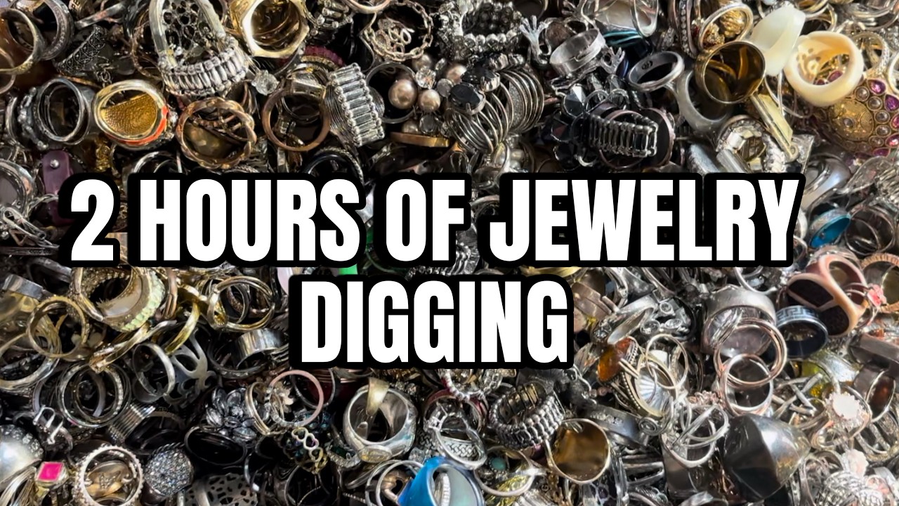 2 HOURS OF JEWELRY DIGGING! (Compilation of past videos)