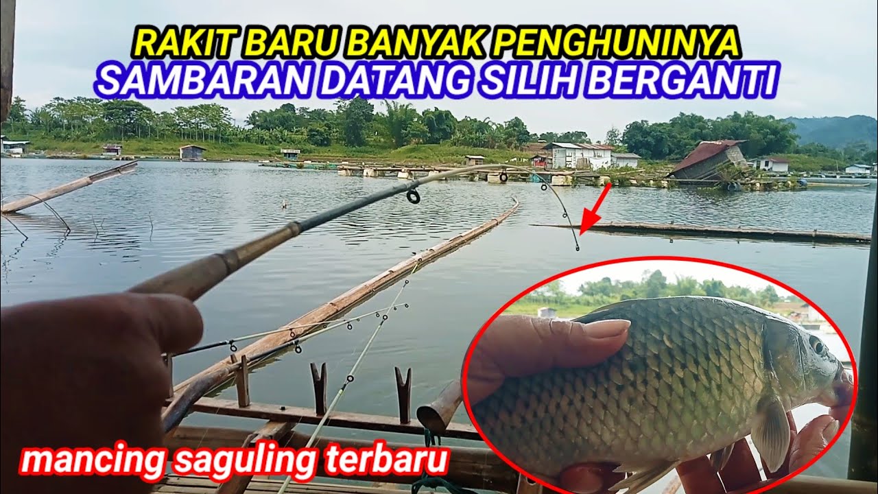 RAKIT BARU BANYAK PENGHUNINYA SAMBARAN DATANG SILIH BERGANTI || MANCING SAGULING TERBARU 2026