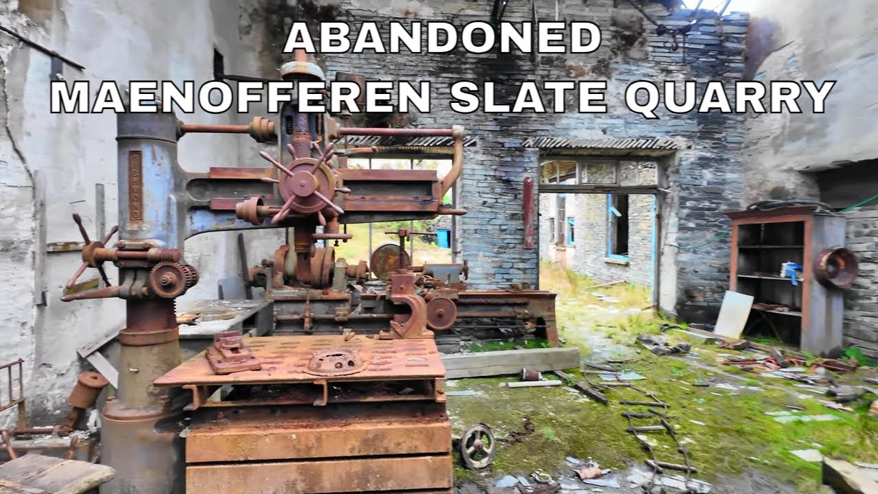 Exploring Maenofferen Slate Quarry - 4K