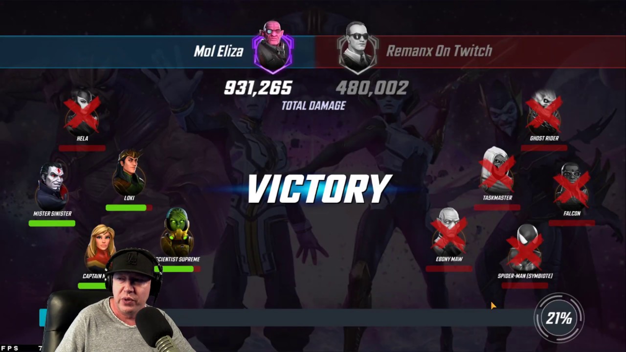 I Like Balanced 1v1 - MARVEL Strike Force - MSF