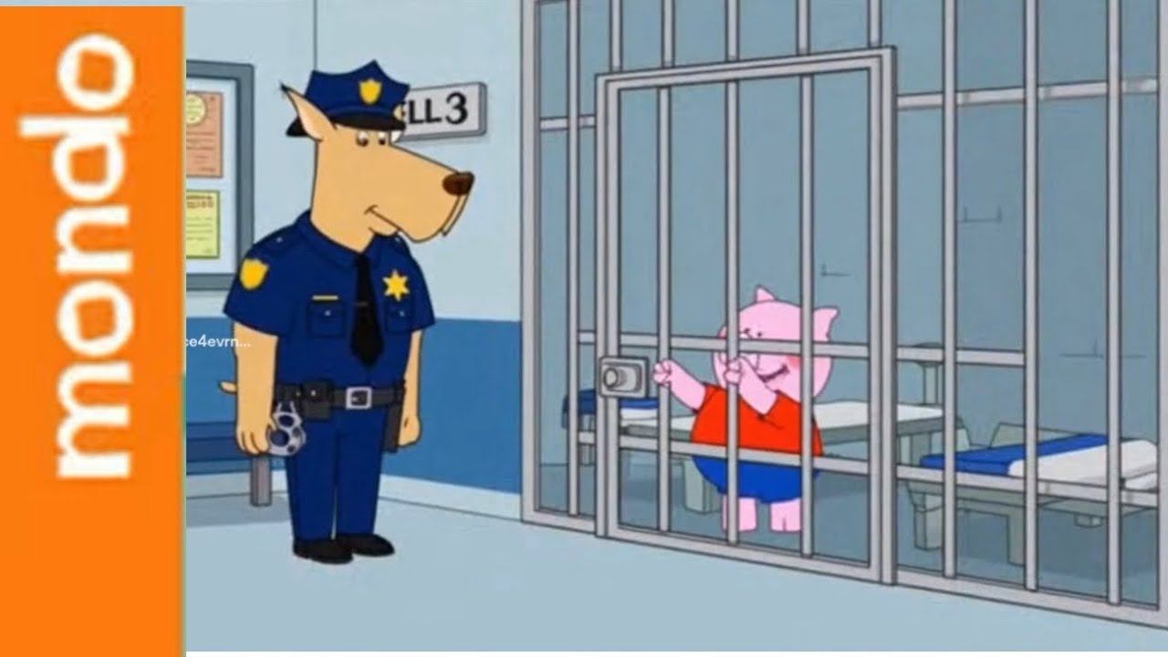 Peppa pig - Peppa pranks people and gets arrested and gets grounded