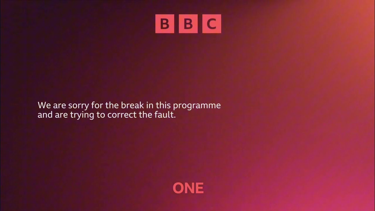(NEW) BBC One - Breakdown/Technical Fault - (2024)