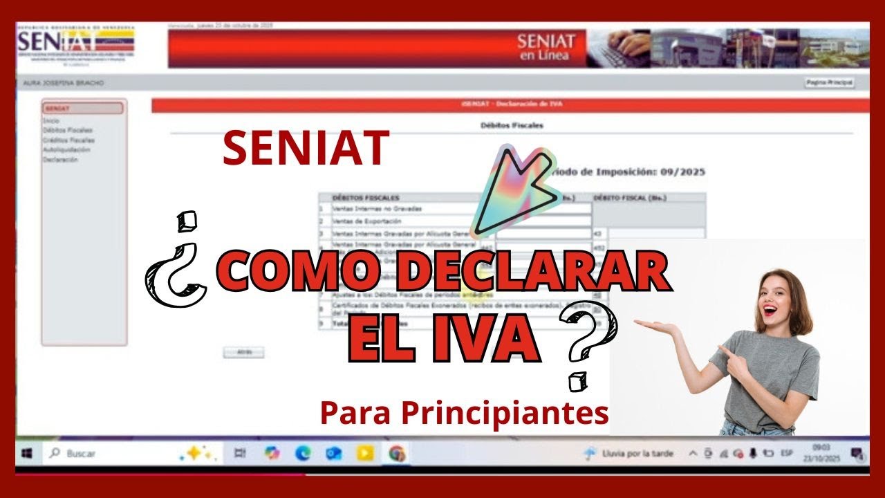 C&oacute;mo declarar el IVA en dos minutos facil y rapido/SENIAT VENEZUELA