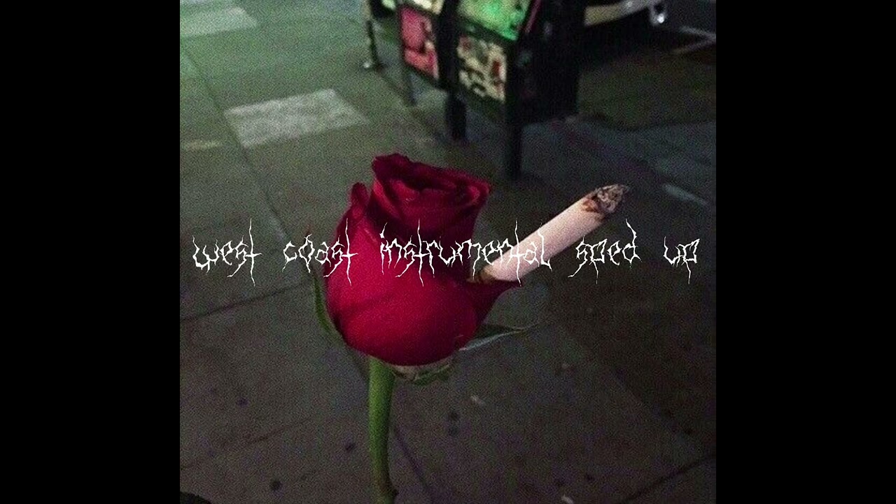 west coast lana del rey instrumental  sped up