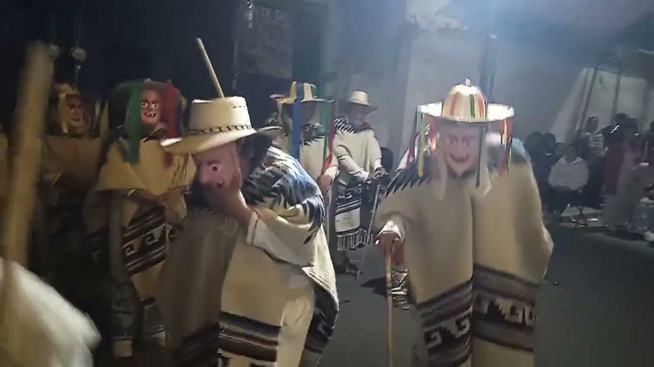 Danza de los viejitos de santa cruz Atizapán estado de México
