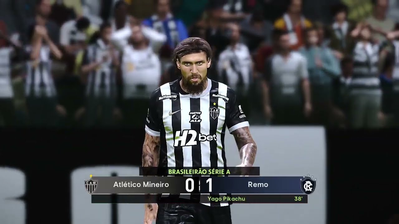 ATLÉTICO-MG X REMO AO VIVO COM IMAGENS BRASILERÃO SÉRIE A 2026 NO PES 2021