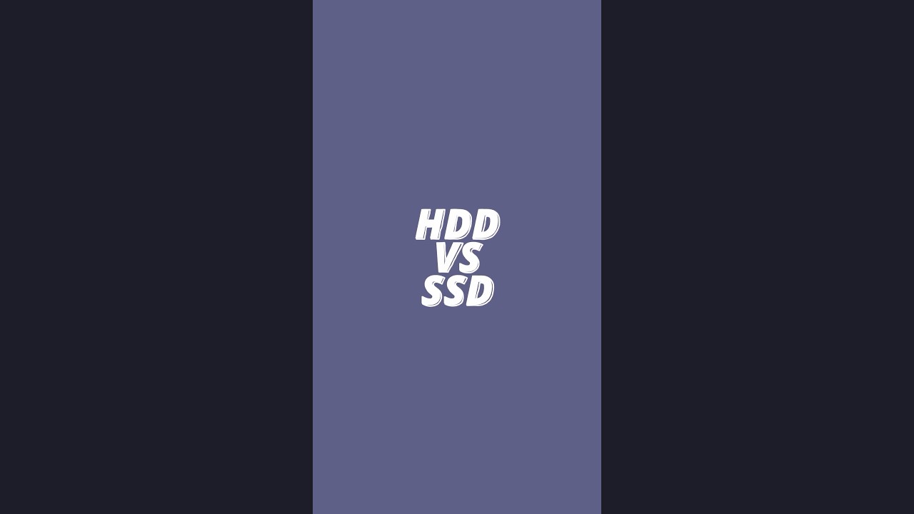 HDD vs SSD. Что лучше?