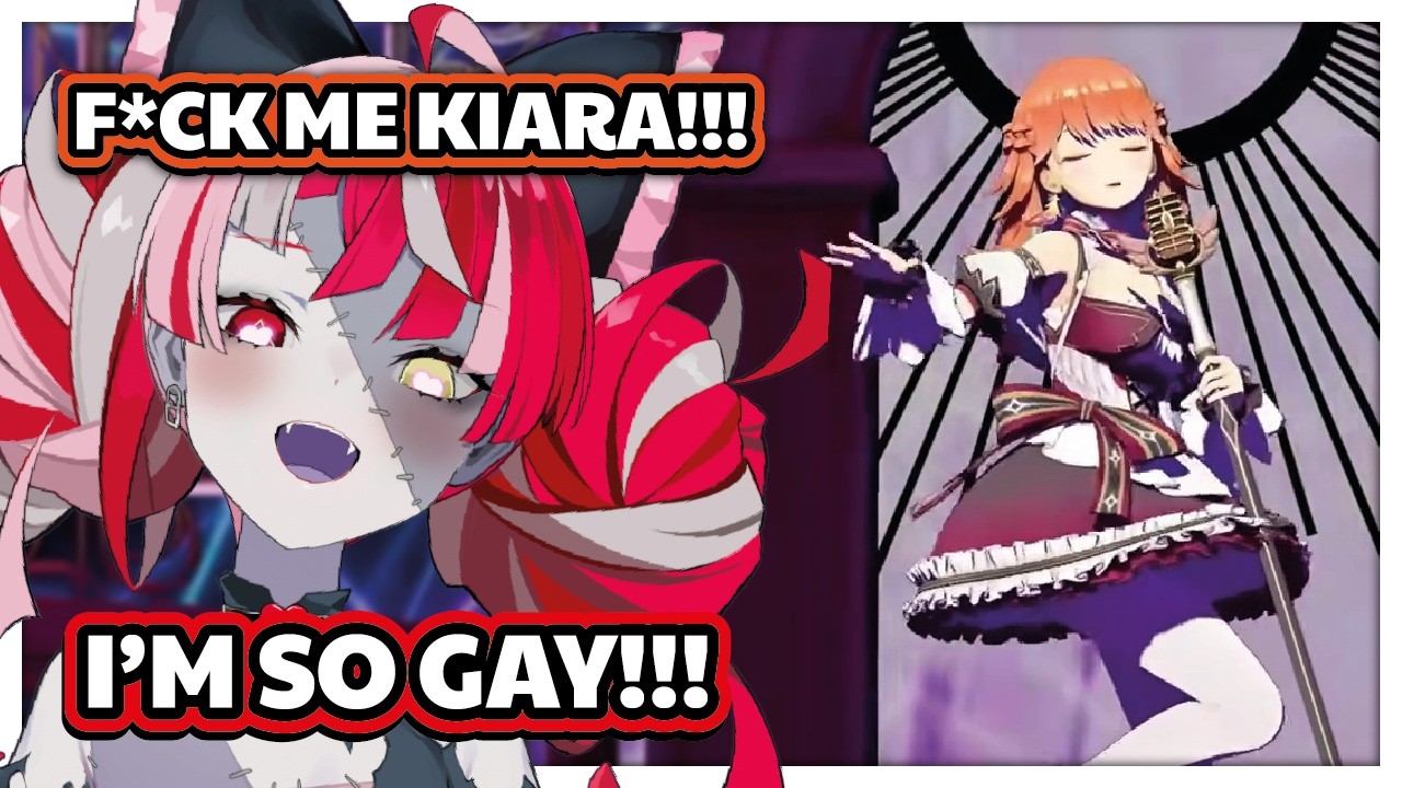 Ollie being down bad to Kiara's new 3D outfit is hilarious !!!