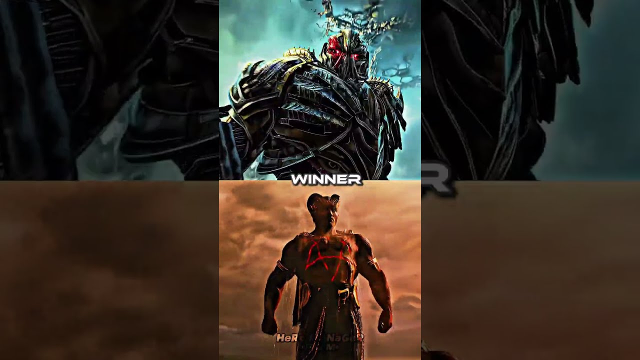 Megatron VS Marvel & DC Villains | Battle