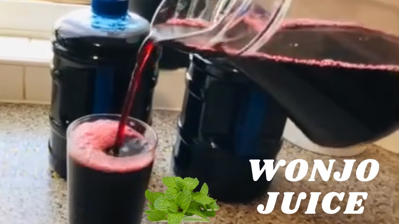 HOW TO MAKE | REFRESHING WONJO JUICE AKA  HIBISCUS DRINK |