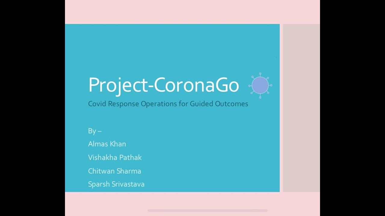 Project CoronaGo