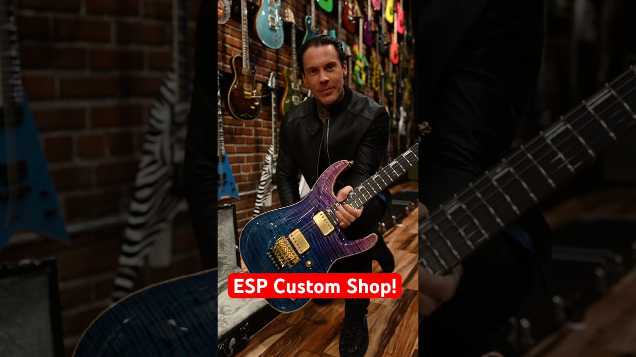 ESP Custom Shop прибыл в Diablo Guitars!