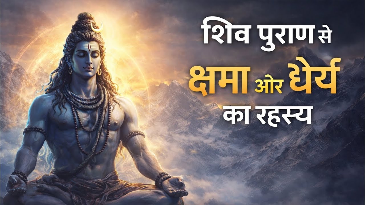 शिव पुराण से क्षमा और धैर्य का रहस्य | जब मन टूटे तब शिव संभालते हैं 🕉️