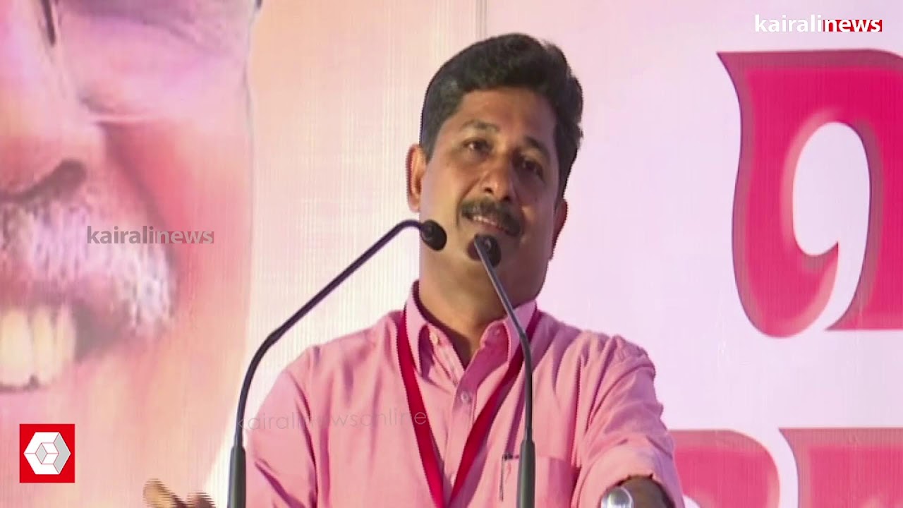 എം സ്വരാജ് സംസാരിക്കുന്നു തത്സമയം