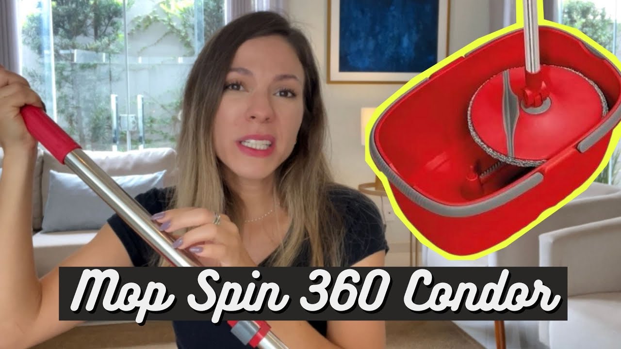 Testei o Mop Spin 360 da Condor - minhas impressões - vale a pena?