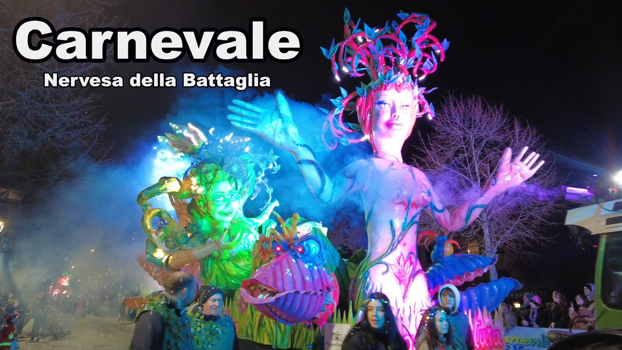 Carnevale Nervesa della Battaglia - Sfilata carri allegorici 2023