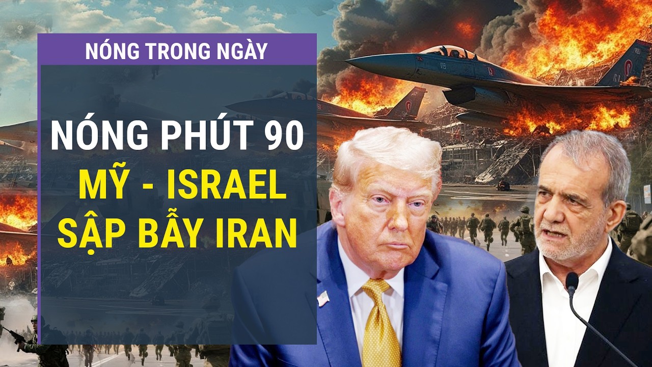 Điểm nóng: Ngày đẫm máu, 5.000 quả bom Israel cày phá khủng khiếp Iran