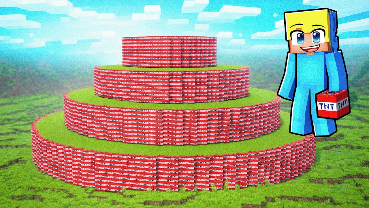 Die GRÖSSTE TNT EXPLOSION in Minecraft…