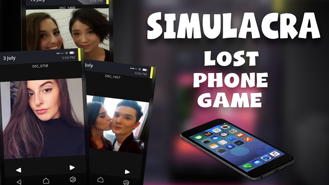 I'M CAUGHT UP IN THE CREEPIEST & MOST DISTURBING LOVE TRIANGLE | SIMULACRA (Scary Lost Phone Game)