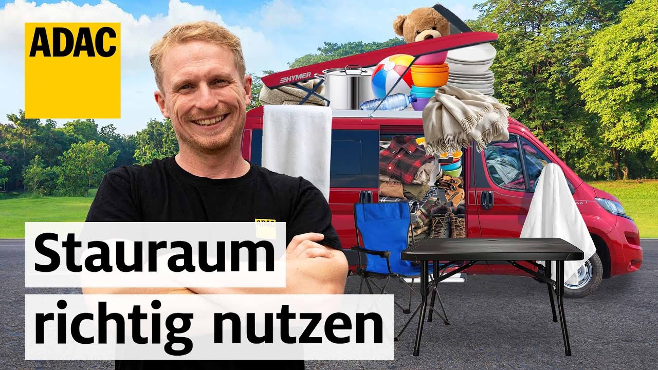 Tipps und Tricks für mehr Ordnung im Wohnmobil | ADAC & PiNCAMP