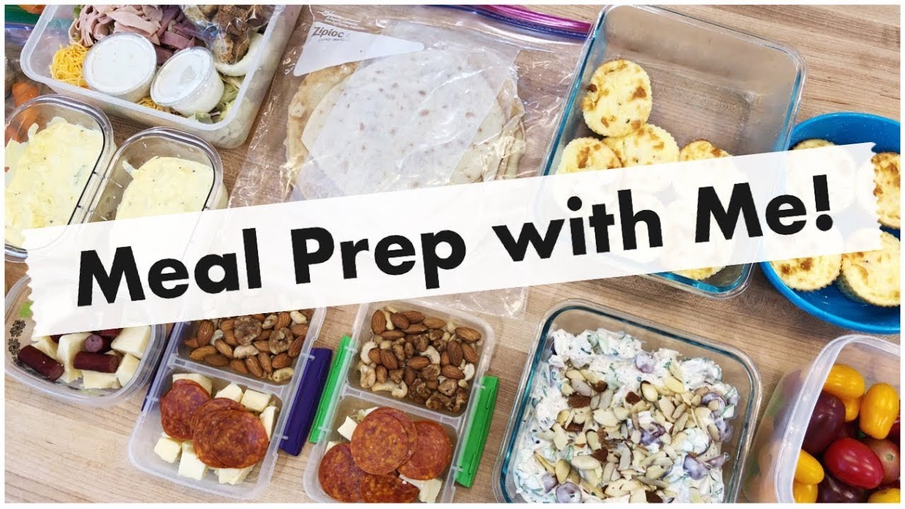 Weekly Meal Prep! Freezer Lasagna, Egg Salad, Chicken Salad, Egg Bites, and Crepes