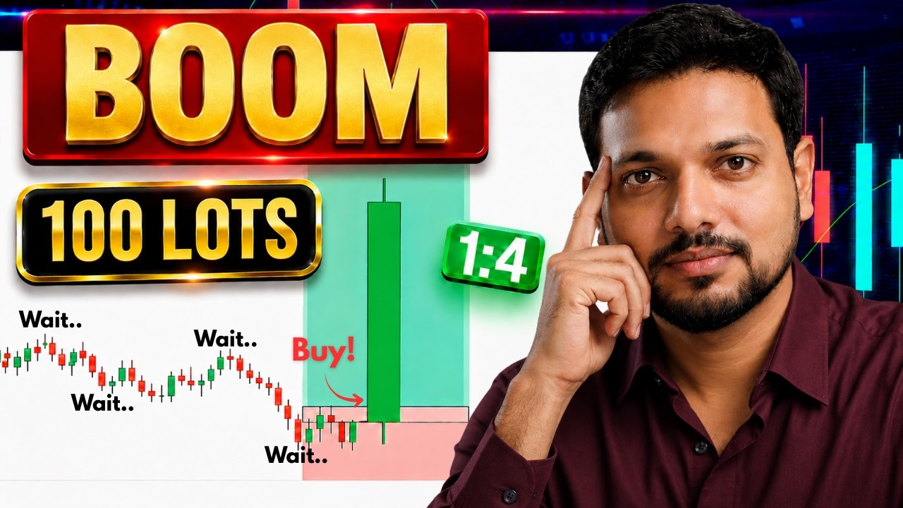 Option Buying Live Trading with 100 Lots | Day #005